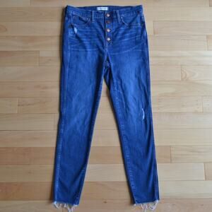 Madewell Blue Skinny Jeans